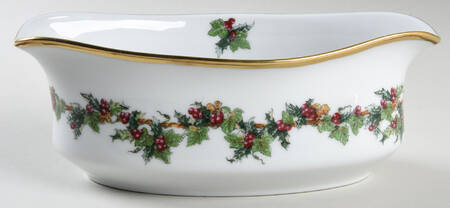 The Holly and The Ivy Gravy Boat