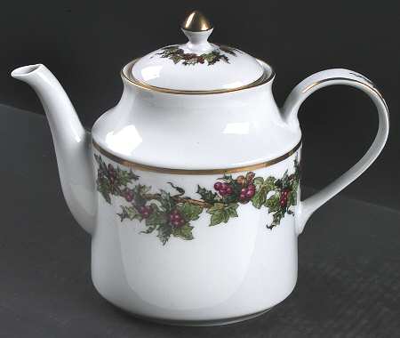 The Holly and The Ivy Coffee Pot & Lid