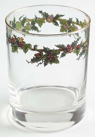 The Holly and The Ivy 10 Oz Glassware Double Old Fashioned