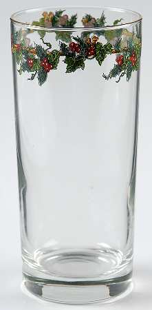 The Holly and The Ivy 14 Oz Glassware Tumbler