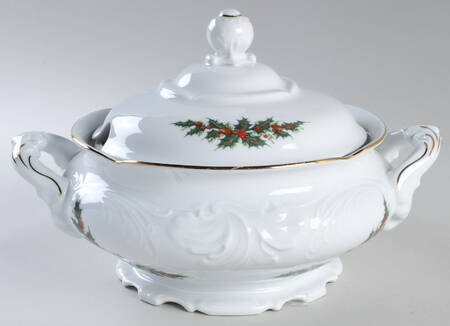 Holiday Holly Tureen &  Lid