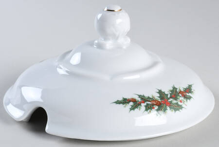 Holiday Holly Lid for Tureen