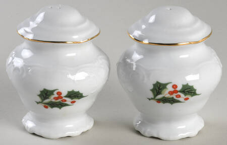 Holiday Holly Salt & Pepper Set
