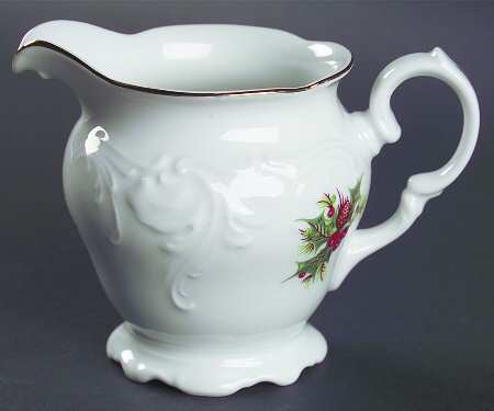 Holiday Holly Creamer