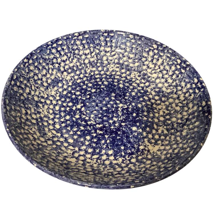 Sponge Blue 12" Pasta Serving Bowl