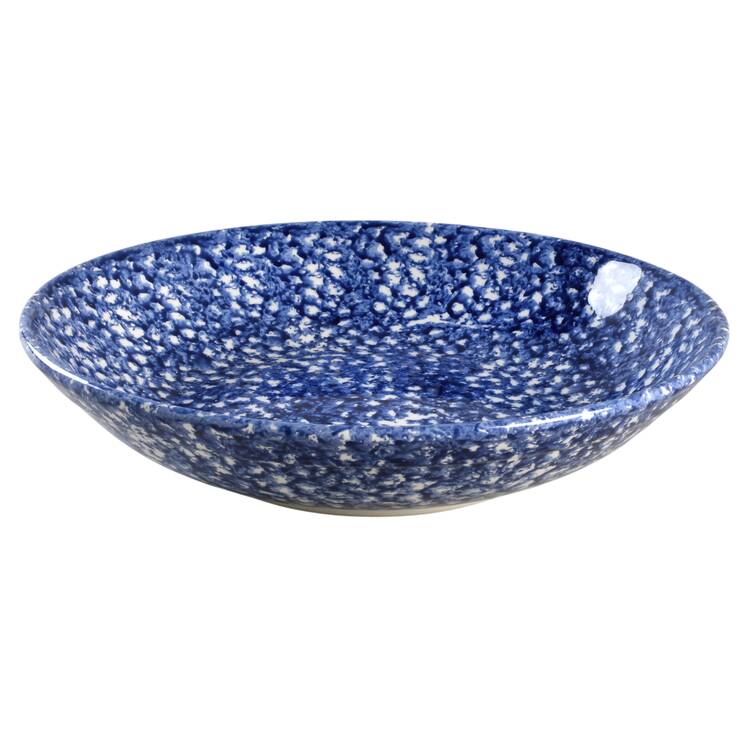 Sponge Blue 12" Pasta Serving Bowl