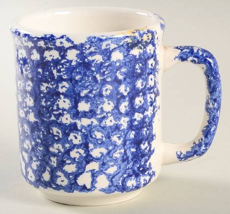 Sponge Blue Mug