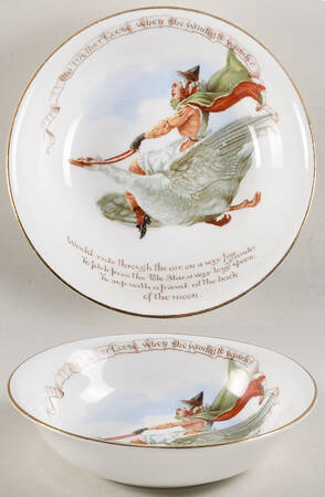 Nursery Rhymes A Fruit/Dessert (Sauce) Bowl