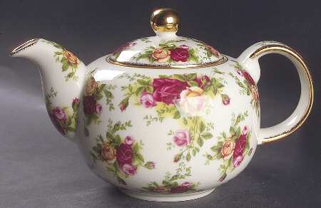 Old Country Roses (Classic III) Teapot & Lid