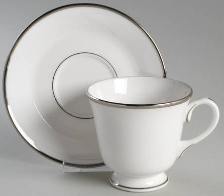 Monaco Footed Cup & Saucer Set