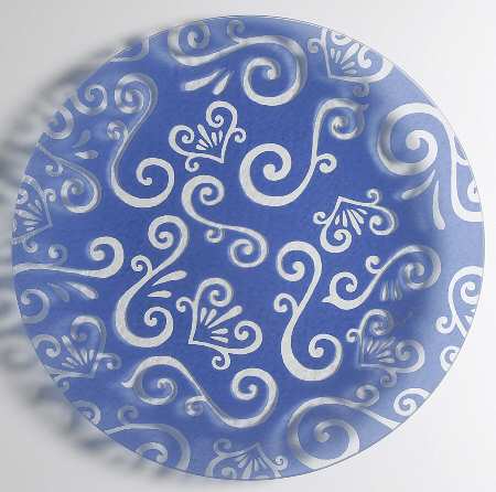 Oceana 16" Round Glassware Platter