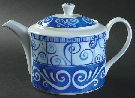 Oceana Teapot & Lid