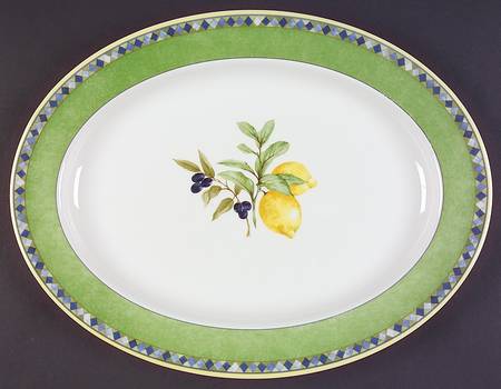 Carmina 16" Oval Serving Platter