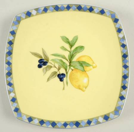 Carmina Square Salad Plate