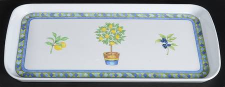 Carmina 14" Oblong Melamine Tray