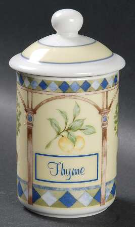 Carmina Thyme Spice Jar & Lid