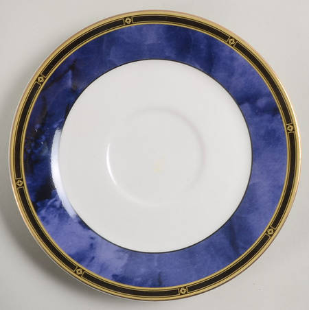 Blue Garland Saucer