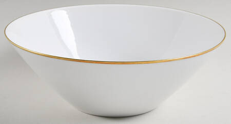 Classic Gold 9" Round Vegetable Bowl