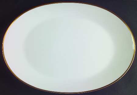 Classic Gold 13" Oval Serving Platter