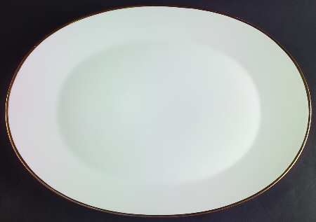 Classic Gold 15" Oval Serving Platter