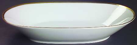 Classic Gold 11" Oval Vegetable Bowl