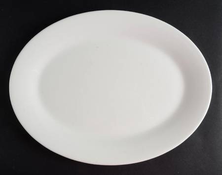Silhouette (Expressions) 13" Oval Serving Platter