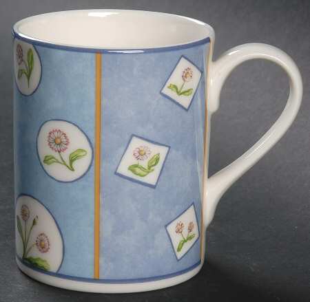 Denim Daisy Mug