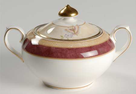 Rosewood Sugar Bowl & Lid
