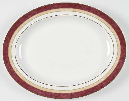 Rosewood 13" Oval Serving Platter