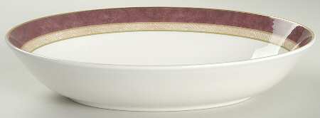 Rosewood 9" Oval Vegetable Bowl