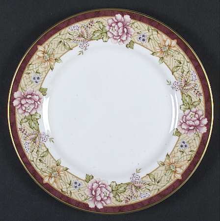 Rosewood Accent Luncheon Plate
