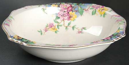 Cherry Blossom 8" Round Vegetable Bowl