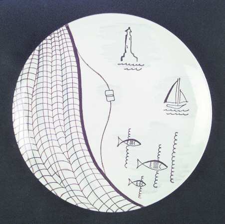 Seafare Dinner Plate