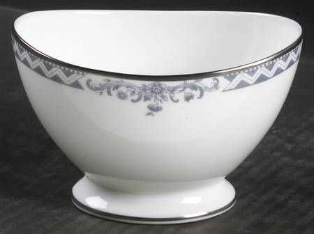 Josephine Platinum Open Sugar Bowl