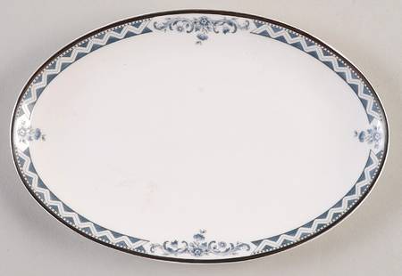 Josephine Platinum Pickle Dish