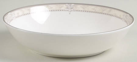 Naples Platinum Coupe Soup Bowl