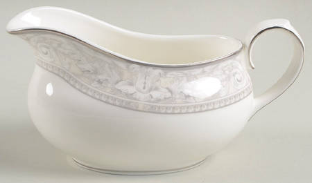 Naples Platinum Gravy Boat