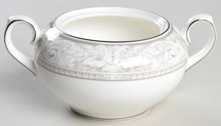 Naples Platinum Sugar Bowl No Lid