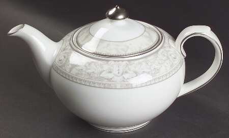Naples Platinum Teapot & Lid