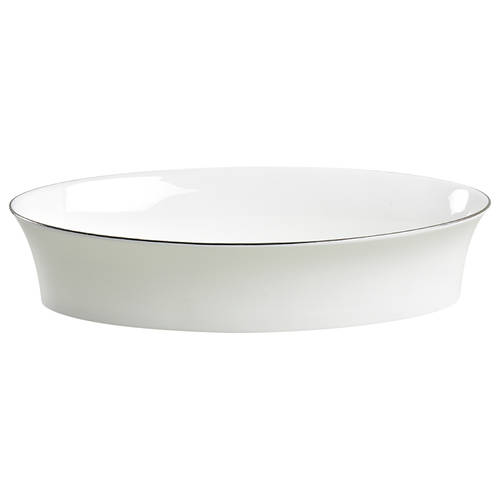 Fusion Platinum 12" Oval Vegetable Bowl