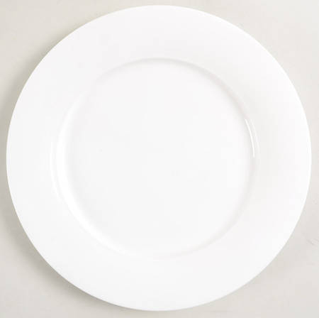 Fusion White Salad Plate by Royal Doulton