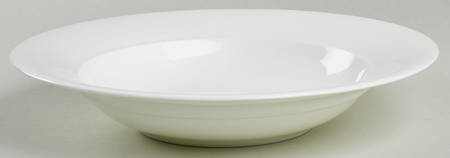 Fusion White 9" Individual Pasta Bowl