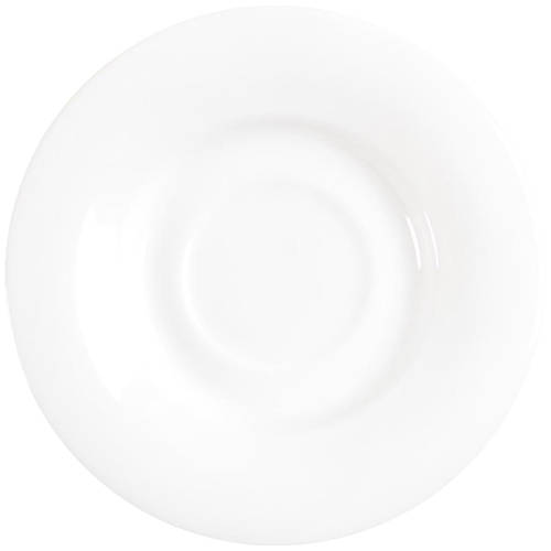 Fusion White Saucer for Demitasse Cup