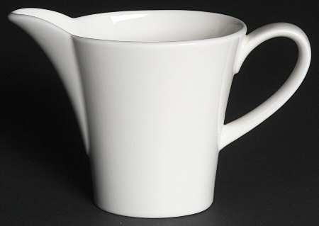 Fusion White Creamer by Royal Doulton