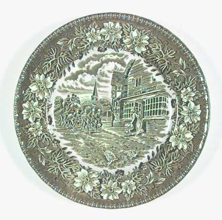 Coaching Taverns Green Salad Plate