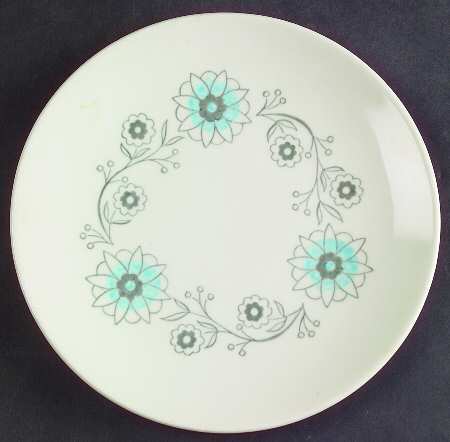 Blue Meadow Salad Plate
