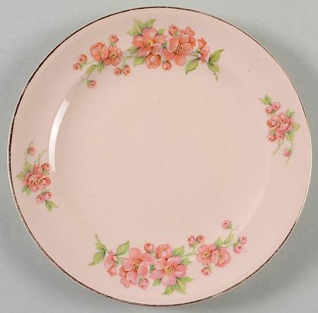 Blossom Time Salad Plate