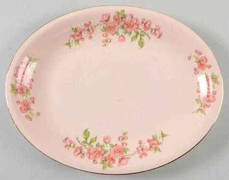 Blossom Time 11" Oval Serving Platter