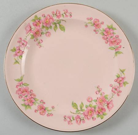 Blossom Time Luncheon Plate