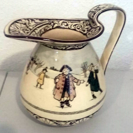Skating Pitcher